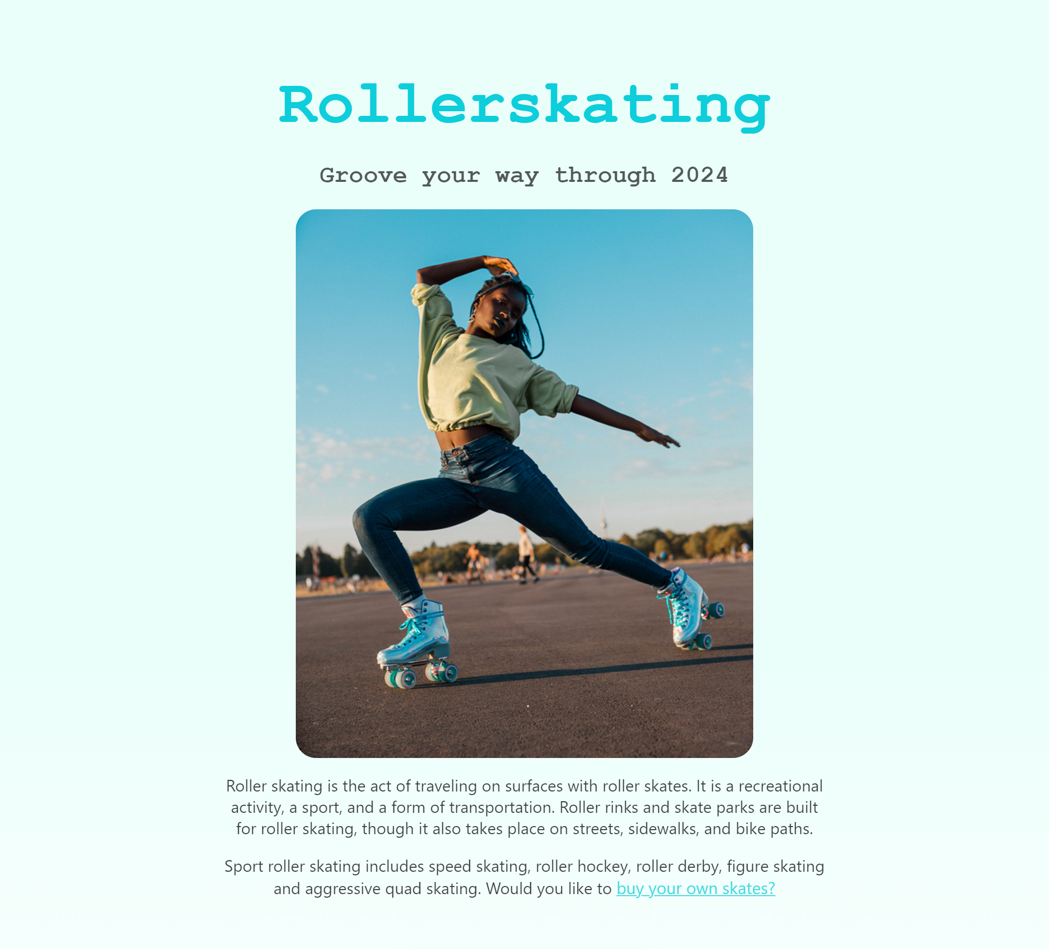 Rollerskating Project Preview